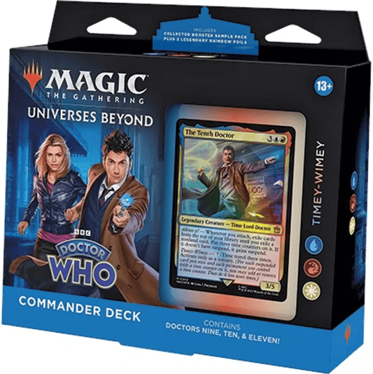 Timey-Wimey Magic the Gathering CCG: Doctor Who Commander Deck