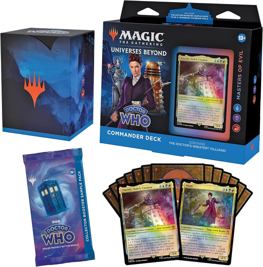 Masters of Evil - Magic the Gathering CCG: Doctor Who Commander Deck