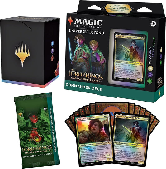 Magic The Gathering The Lord of The Rings: Tales of Middle-Earth Commander Deck - Food and Fellowship