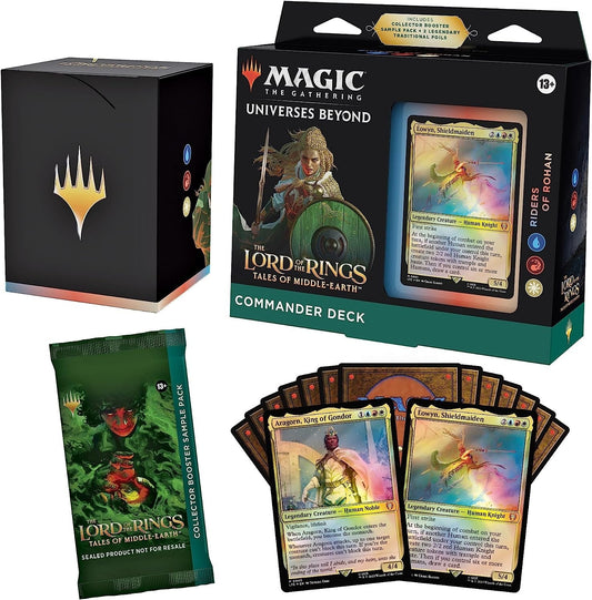 Magic The Gathering The Lord of The Rings: Tales of Middle-Earth Commander Deck - Riders of Rohan