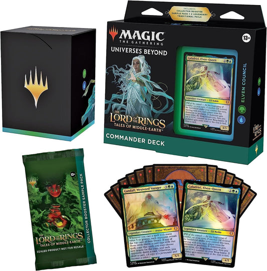 Magic The Gathering The Lord of The Rings: Tales of Middle-Earth Commander Deck - Elven Council