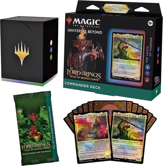 Magic The Gathering The Lord of The Rings: Tales of Middle-Earth Commander Deck - The Hosts of Mordor