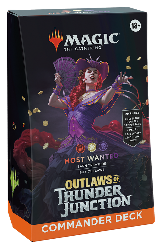 Outlaws of Thunder Junction Commander Deck- Most Wanted